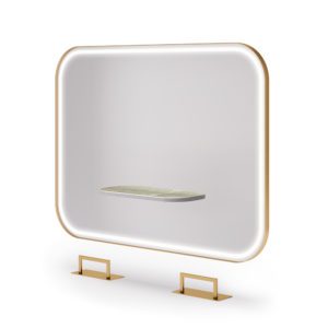 SPECCHIERA DOPPIA FANCY CON MENSOLA